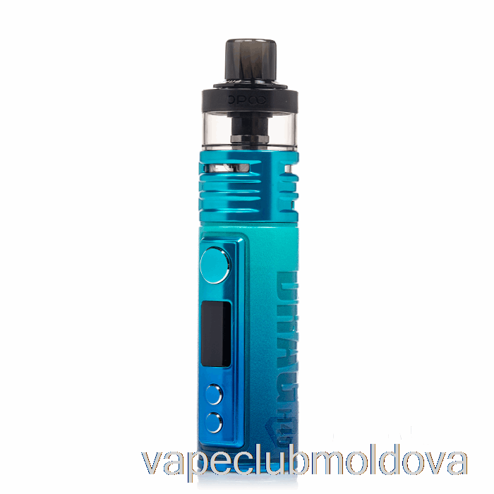 Kit Vape Pod Voopoo Drag H40 Kit Mod Pod Albastru Deschis